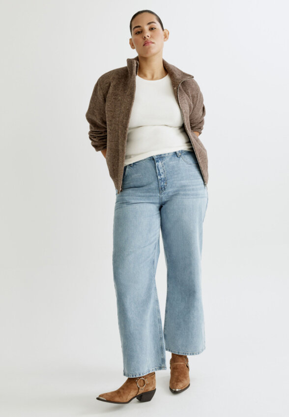 Джинсы WIDE LEG