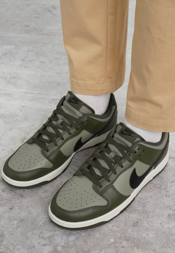 Кеды мужские Nike Dunk Low Retro, Зеленый