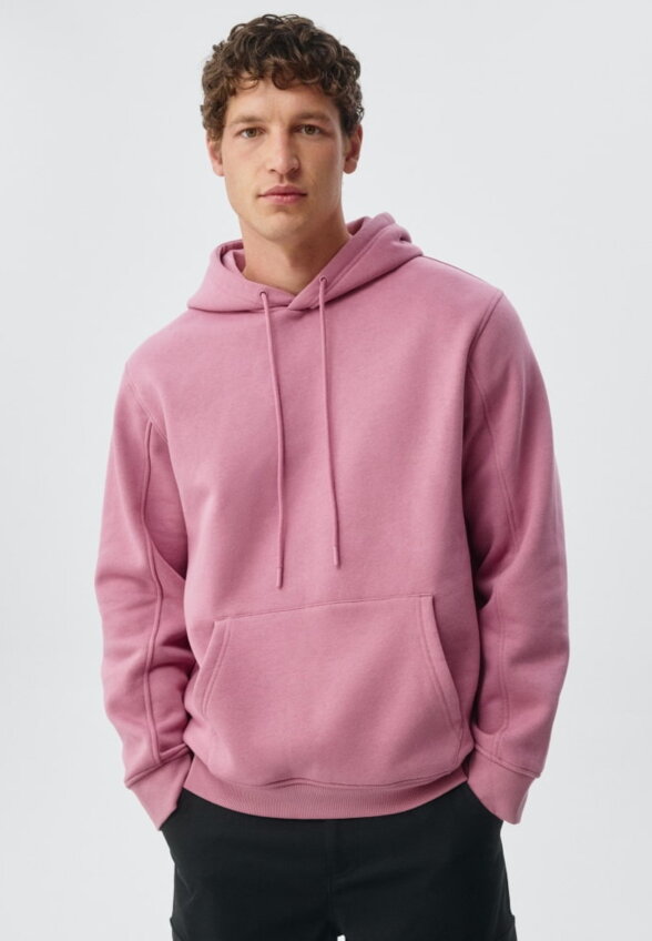 Худи REGULAR FIT из футера с начесом