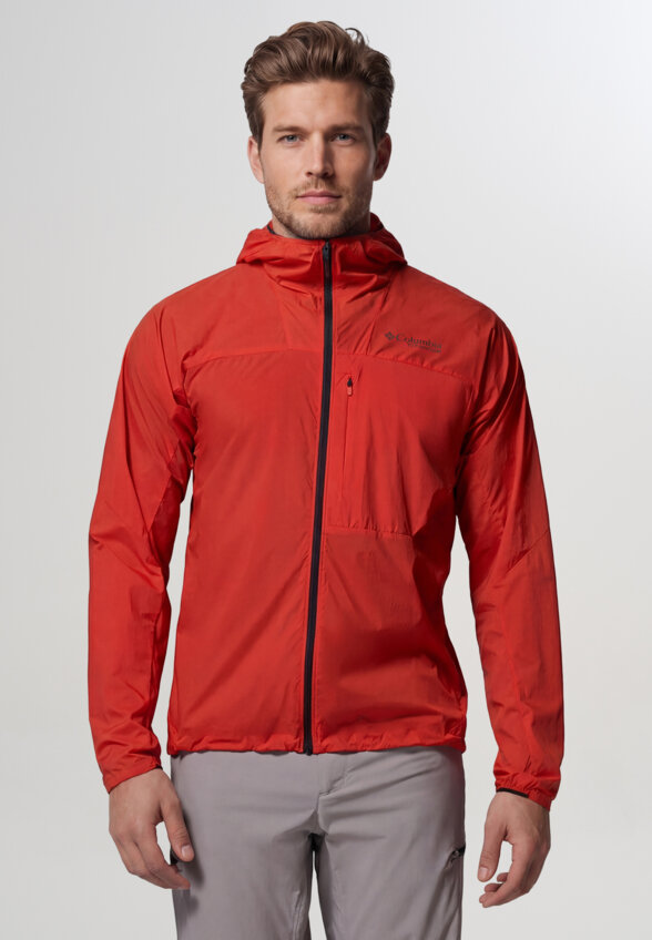 Ветровка мужская Columbia Khyex Pro Wind Jacket, Красный
