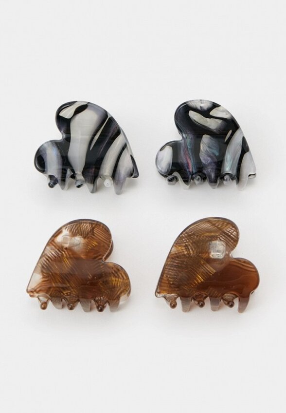 Заколки-крабы 4 шт. Perles