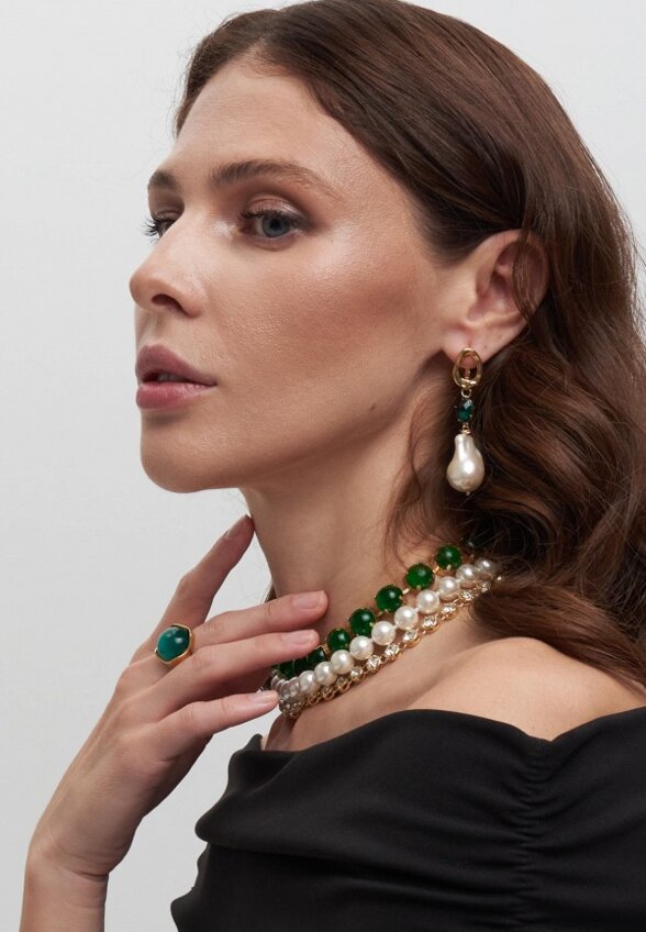 Серьги Yaroslavna