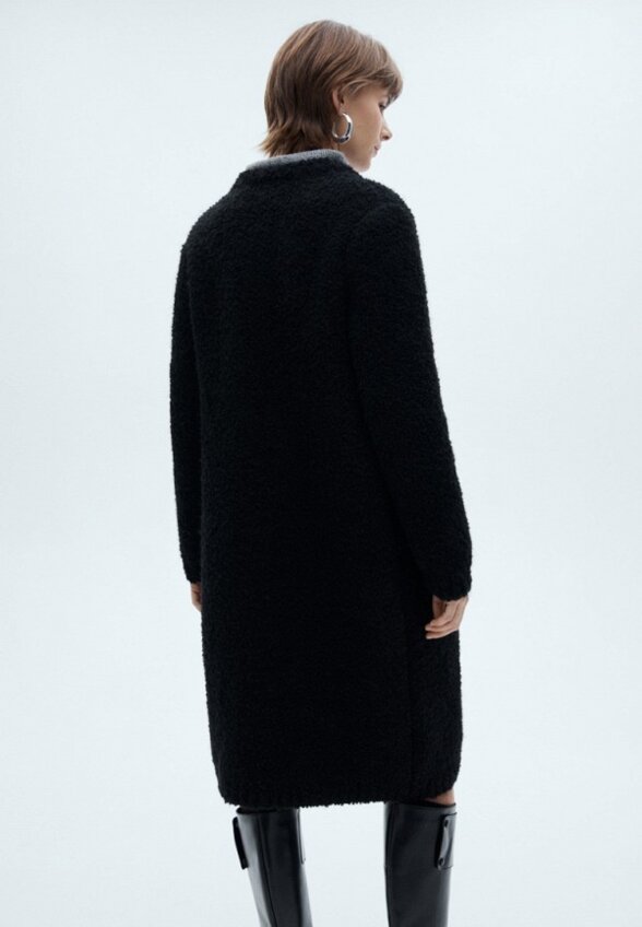 Пальто однобортное Mango