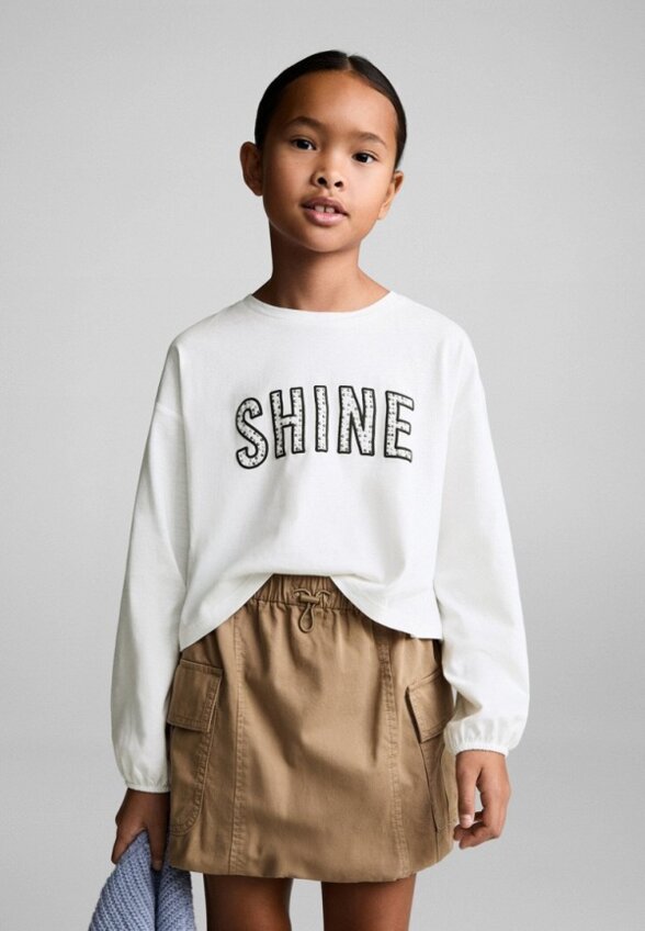 Лонгслив Mango Kids