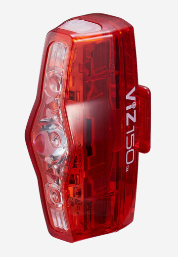 Фонарь велосипедный задний Cat Eye VIZ150, Красный