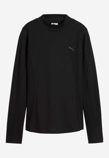 Лонгслив женский PUMA, Черный