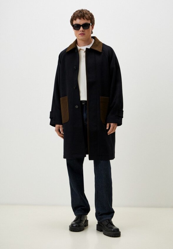 Пальто однобортное Rushbay