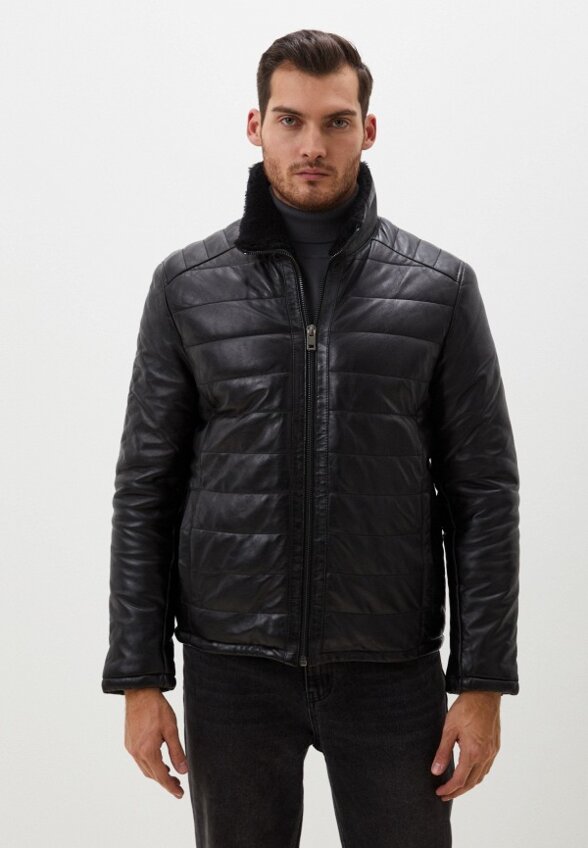 Куртка кожаная Jorg Weber