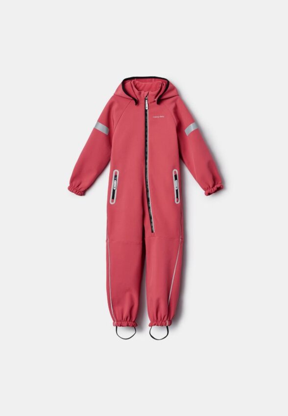 Комбинезон из Softshell на флисе для девочек