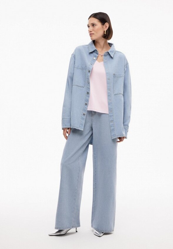 Рубашка джинсовая True Red