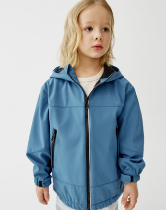 Ветровка из Softshell на флисе для мальчиков детям