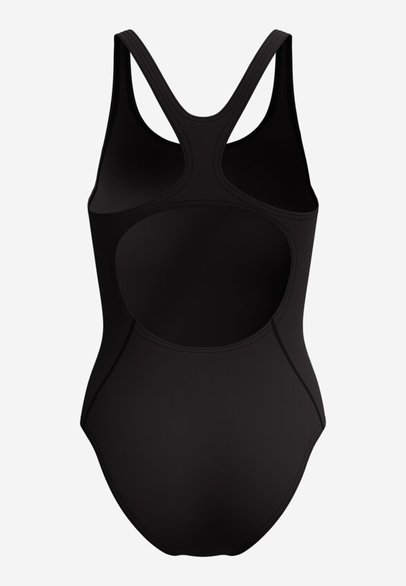 Купальник слитный женский Speedo Placement Medalist, Черный