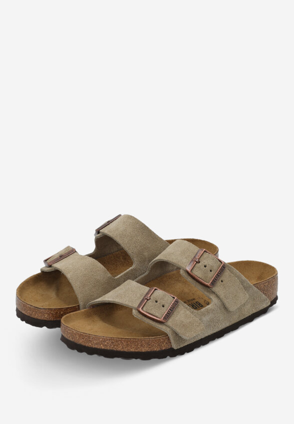 Шлепанцы женские Birkenstock Arizona, Коричневый