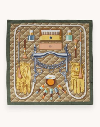 Hermes Silk Scarf женщинам