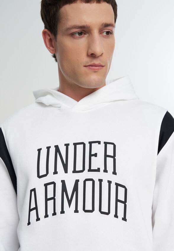 Худи мужское Under Armour Rival, Белый
