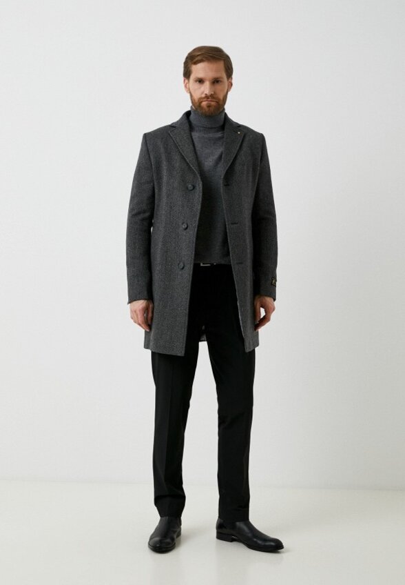 Пальто однобортное Bazioni