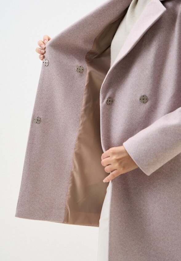 Пальто двубортное Снежная Королева