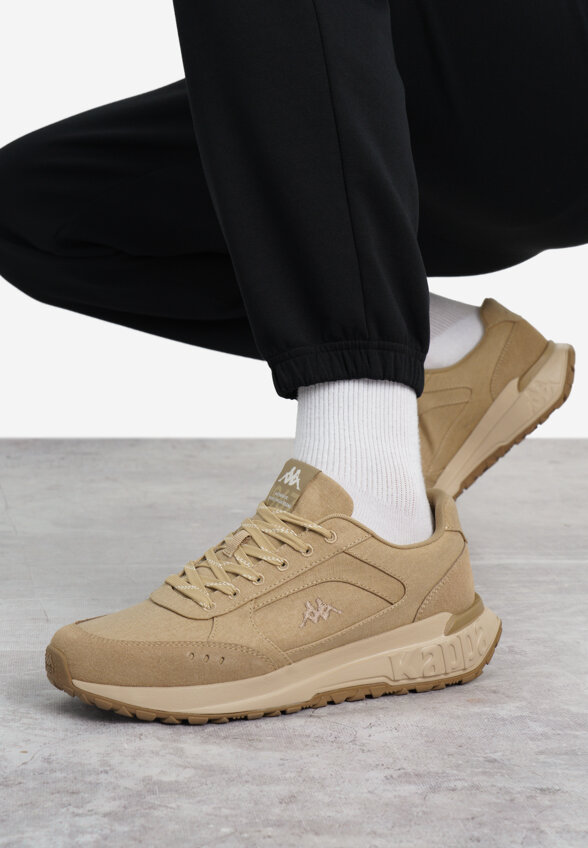 Кроссовки мужские Kappa Authentic Run 4.0 Mesh, Бежевый