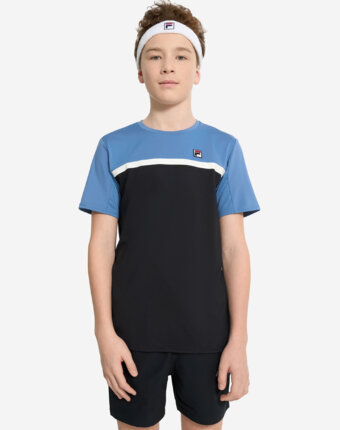 Футболка для мальчиков FILA, Черный женщинам