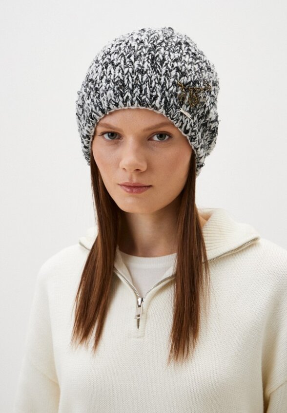 Шапка и брошь VNTG vintage+