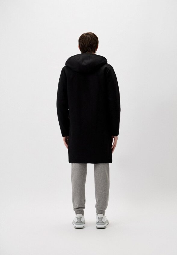 Пальто однобортное EA7