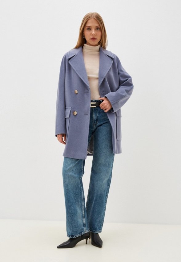 Пальто двубортное Pompa