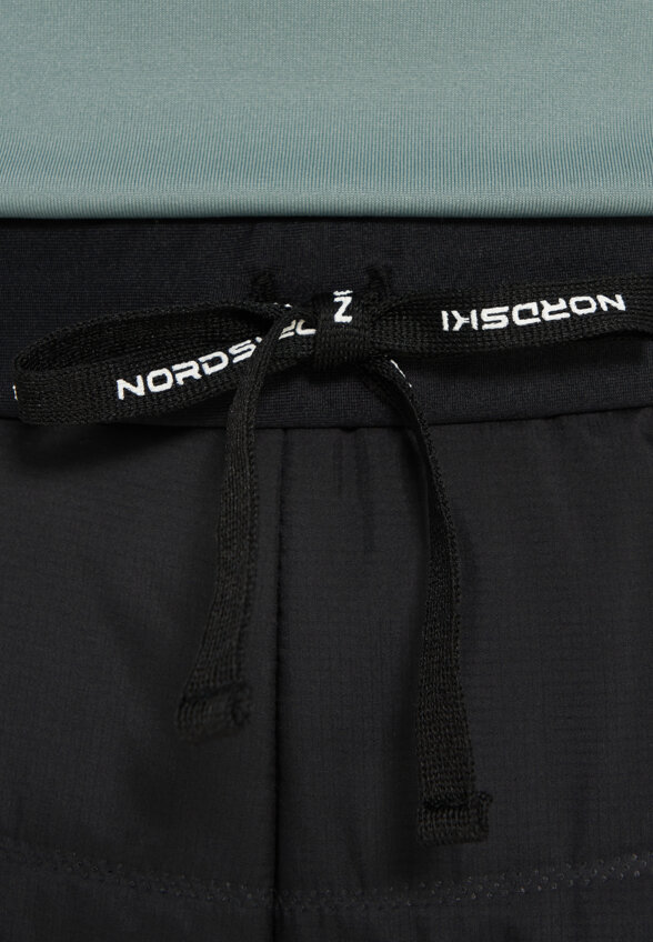 Брюки для беговых лыж женские Nordski Hybrid Pro 2.0, Черный