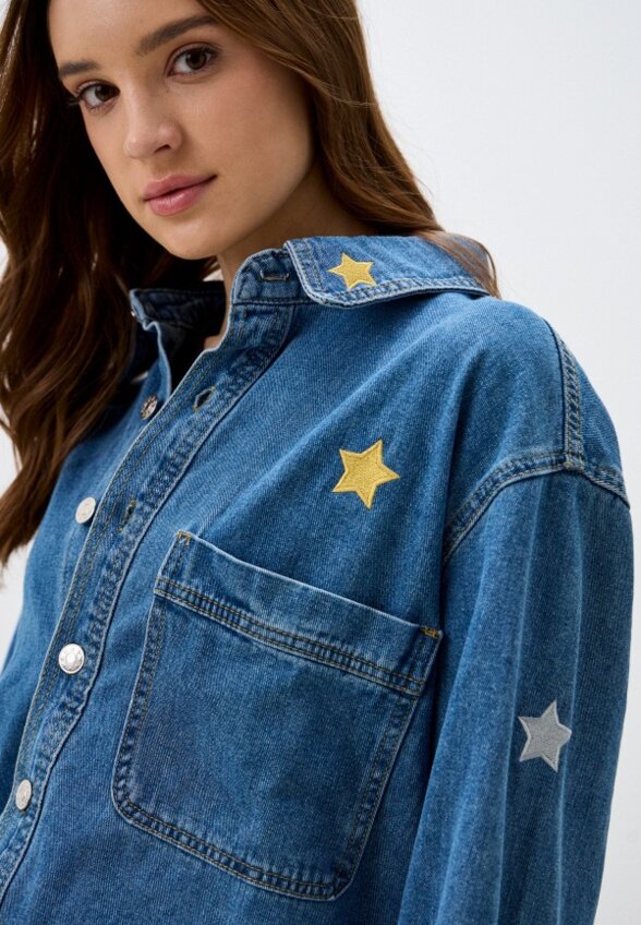 Рубашка джинсовая Hatparad