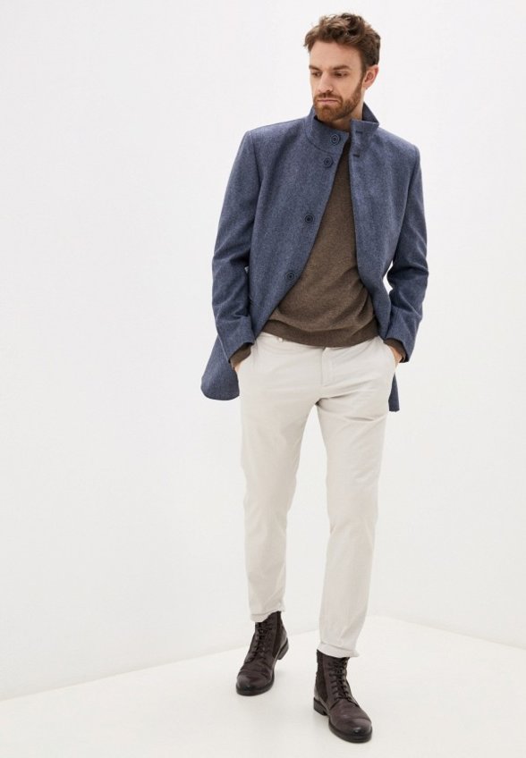 Пальто однобортное Bazioni