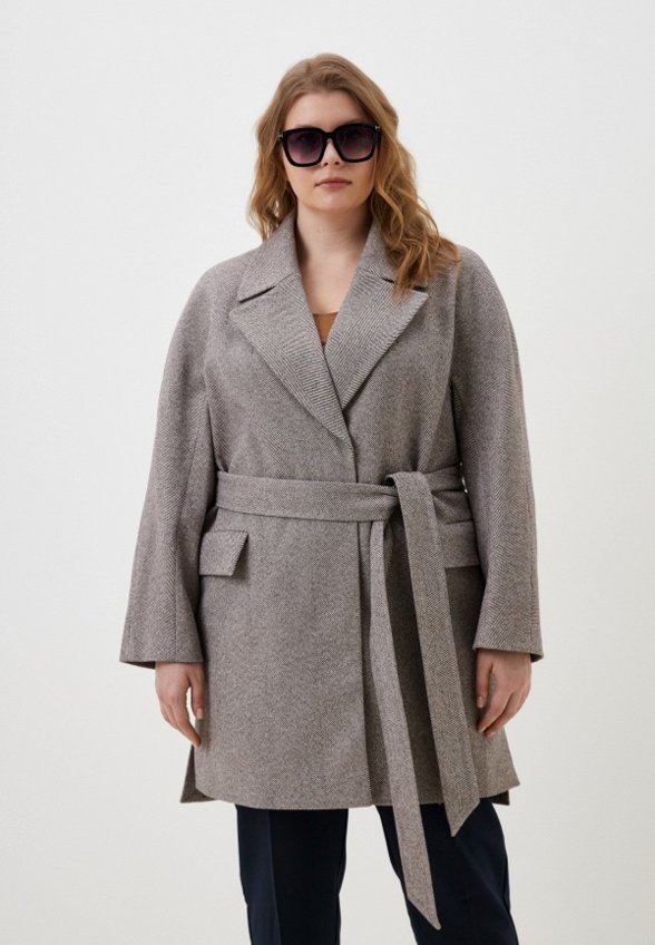 Пальто однобортное Le Monique