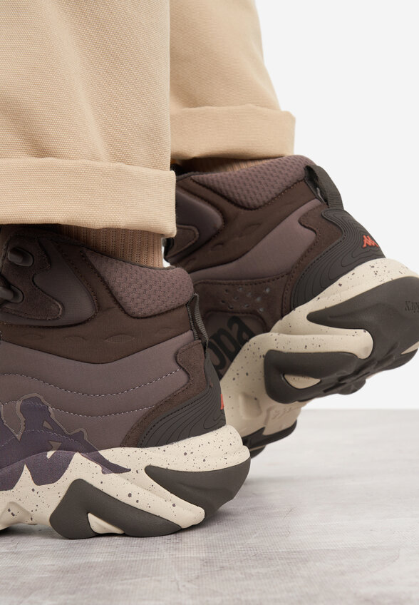 Кроссовки утепленные мужские Kappa Nubi, Коричневый
