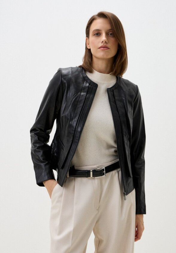 Куртка кожаная Снежная Королева