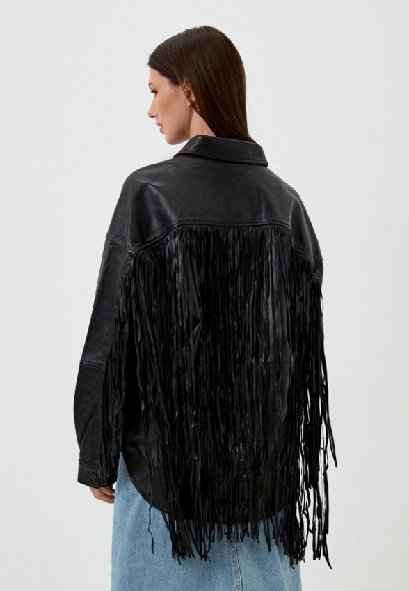 Куртка кожаная Снежная Королева