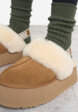 Сабо утепленные женские UGG Funkette, Коричневый8  - превью