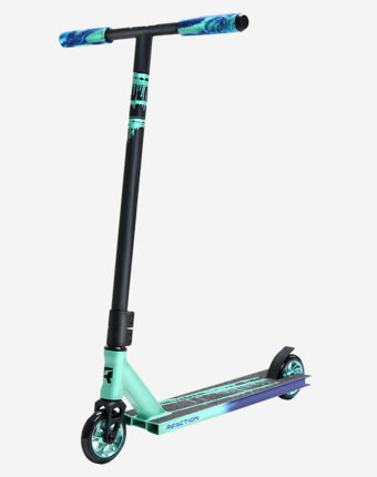 Самокат Reaction Stunt 2.3, 110 мм, Черный детям