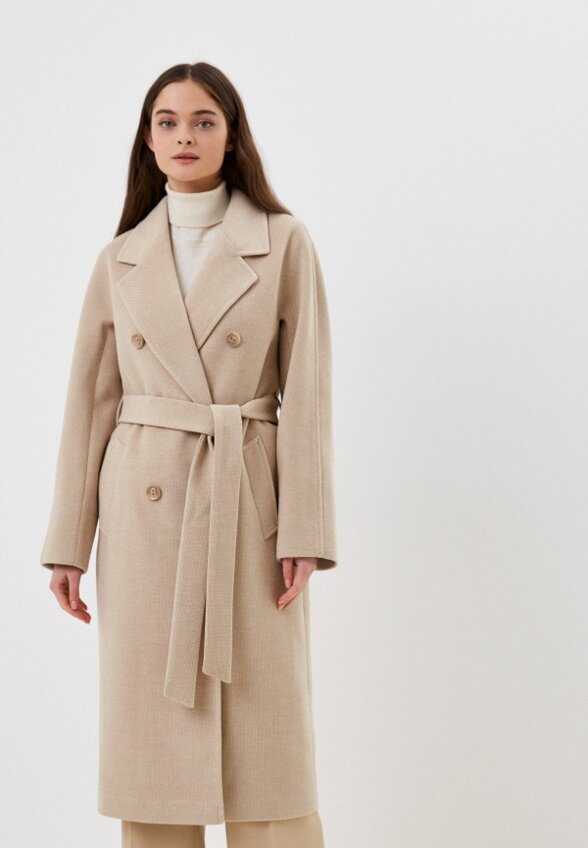 Пальто двубортное Almarosa