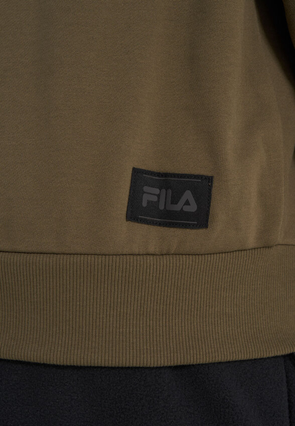 Худи мужское оверсайз FILA, Коричневый