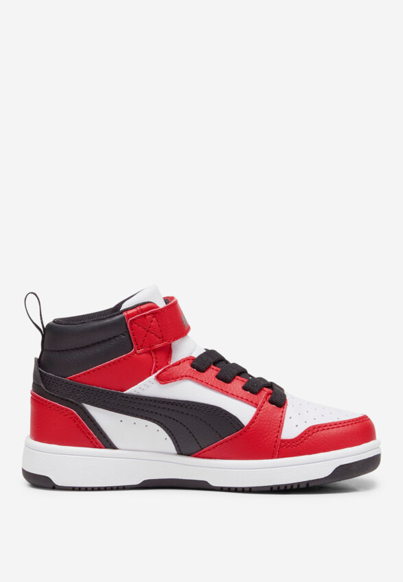 Кеды детские PUMA Rebound V6 Mid Ac+ Ps, Красный
