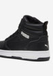 Кеды утепленные для мальчиков PUMA Rebound V6 Mid WTR Jr, Черный5  - превью