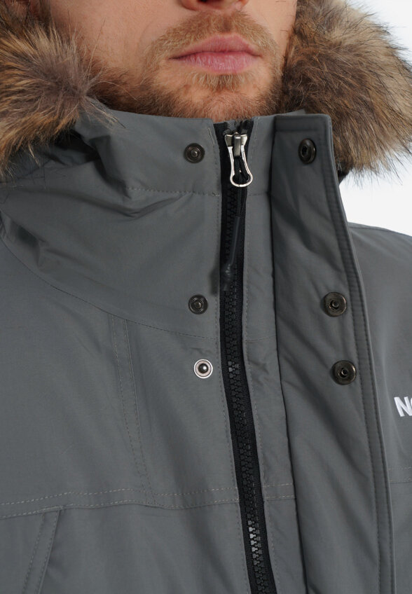 Пуховик мужской The North Face McMurdo, Серый