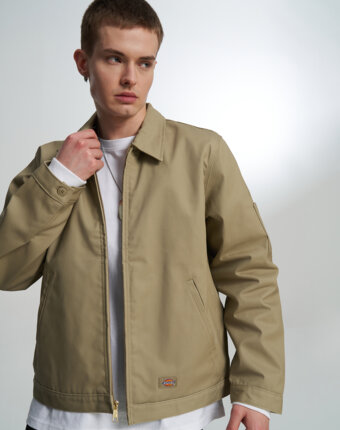 Легкая куртка мужская DICKIES Lined Eisenhower, Бежевый женщинам