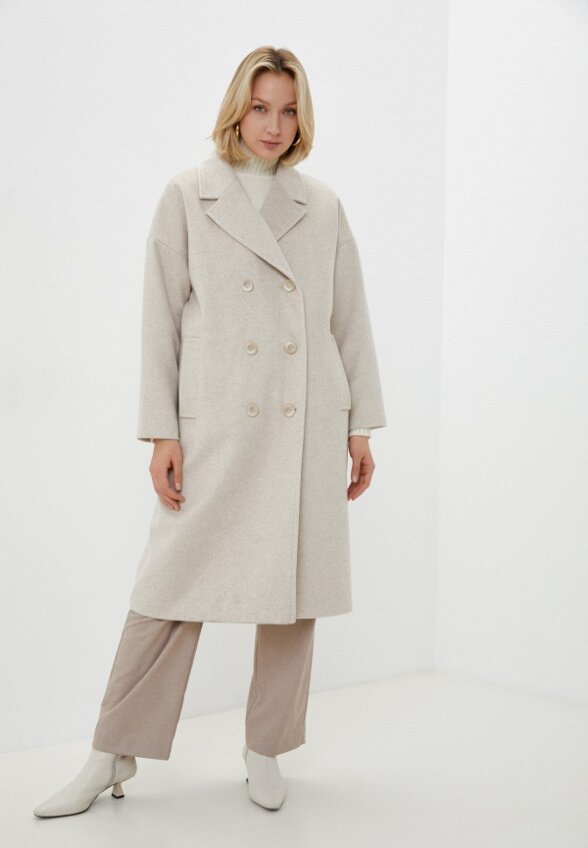 Пальто двубортное Modress