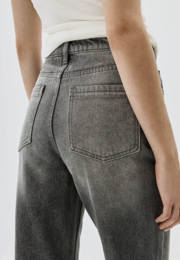 Утепленные джинсы Straight Fit