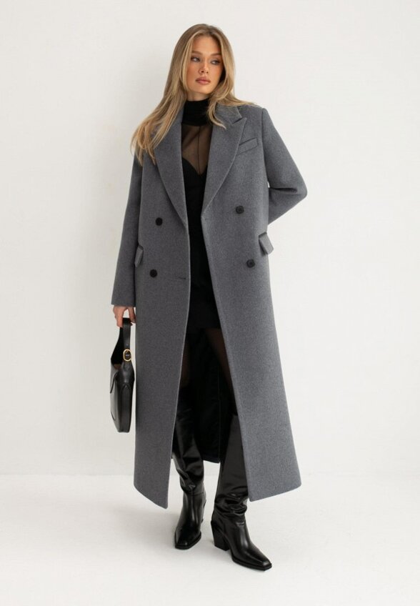 Пальто двубортное Bublikaim