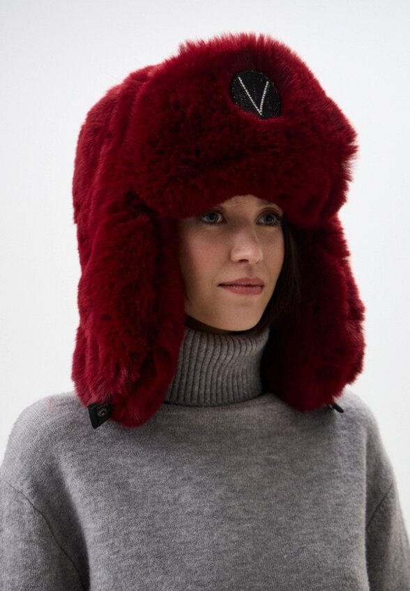 Шапка и брошь VNTG vintage+