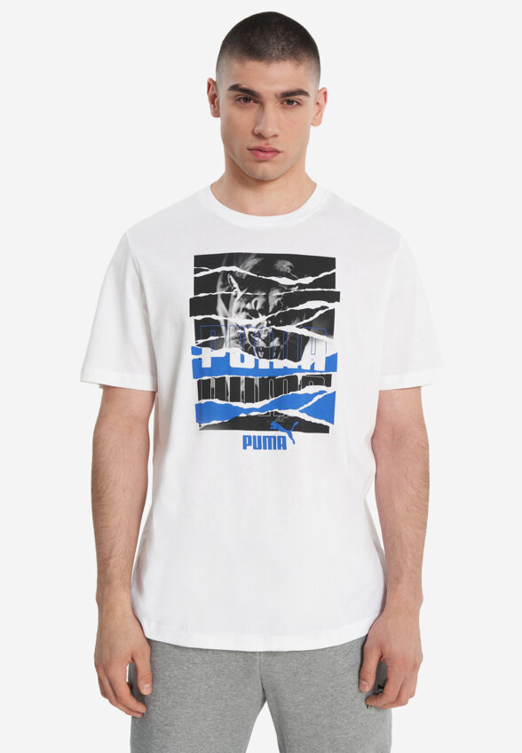Футболка мужская PUMA Graphic, Белый