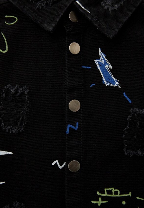 Рубашка джинсовая Button Blue