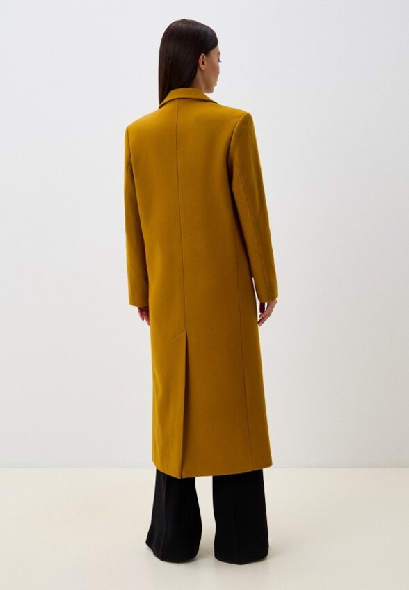 Пальто двубортное Sei Unica