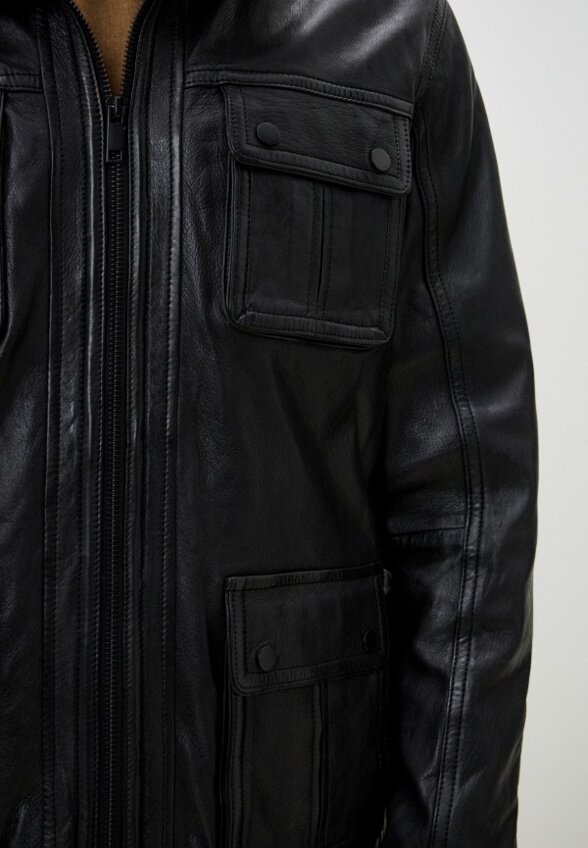 Куртка кожаная Urban Fashion for Men