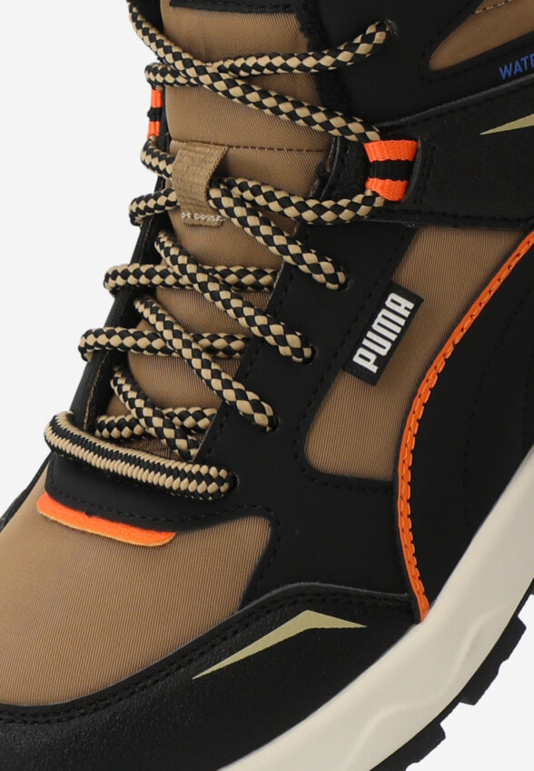 Кроссовки утепленные детские PUMA Evolve Trail WTR, Коричневый